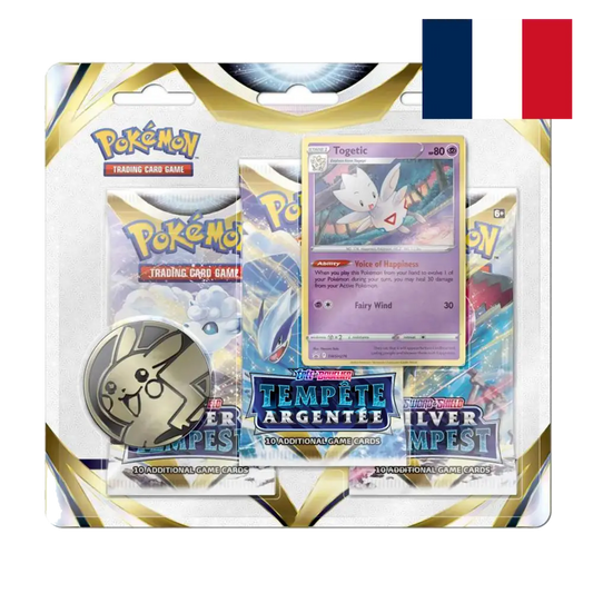 Tripack Pokémon Tempête Argentée EB 12 - FR ( visuel aléatoire )